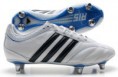 Adidas R15 II SG Rugby Boots White/Black/Blue